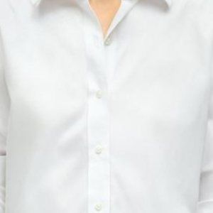 Brooks Brothers Fitted Non-Iron Stretch White Button-Down
